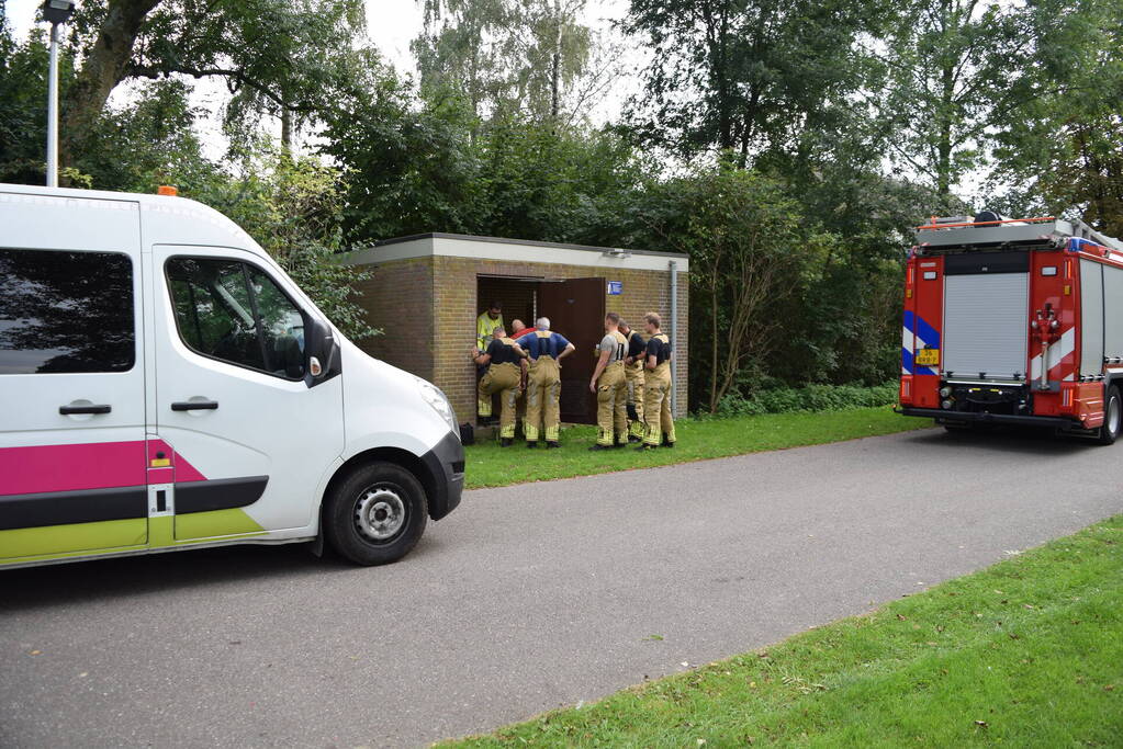 Mogelijk brand in elektrakast