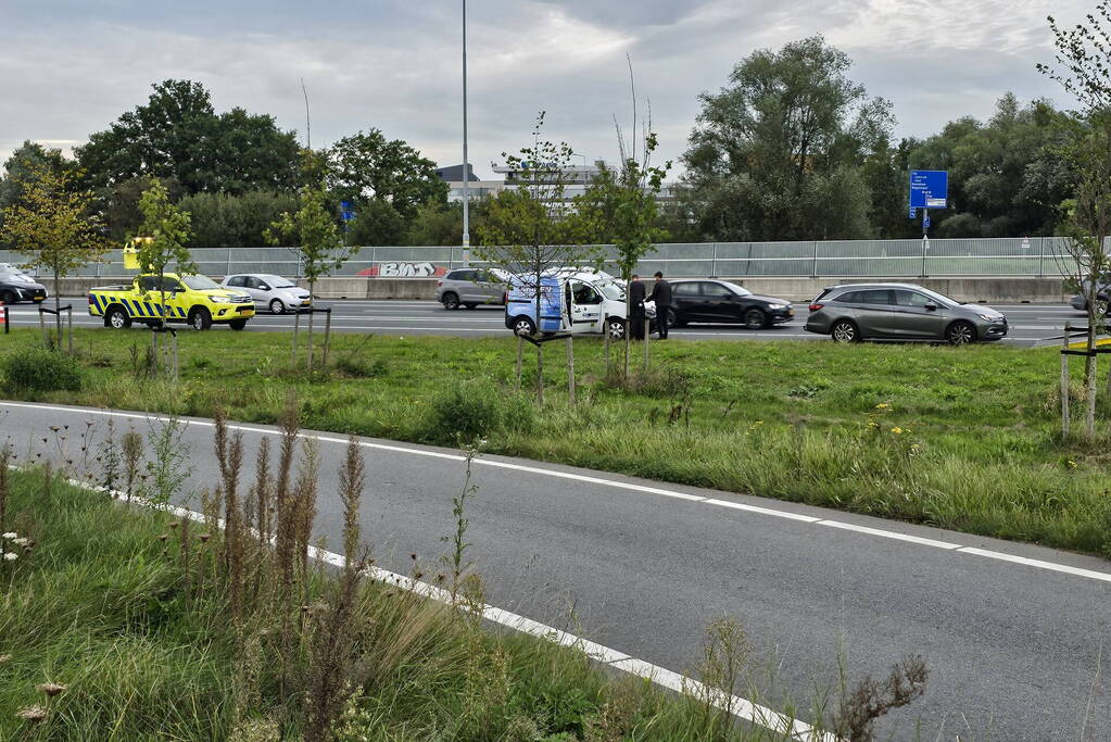 Schade na kop-staart botsing