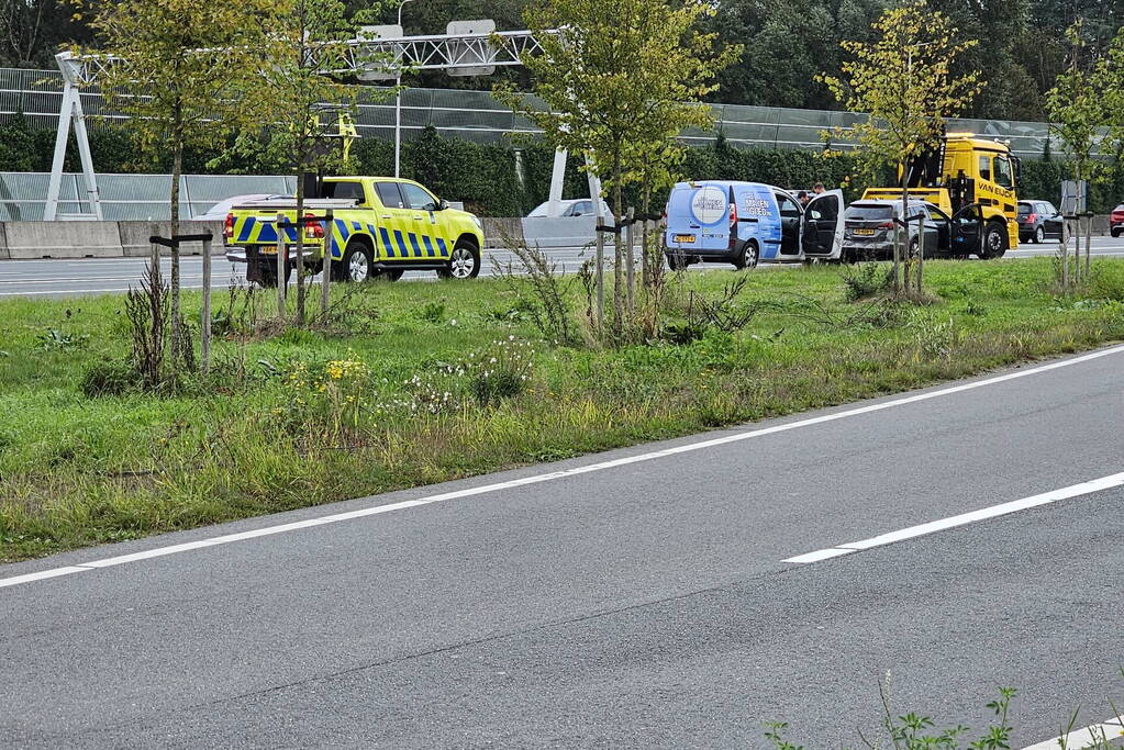 Schade na kop-staart botsing