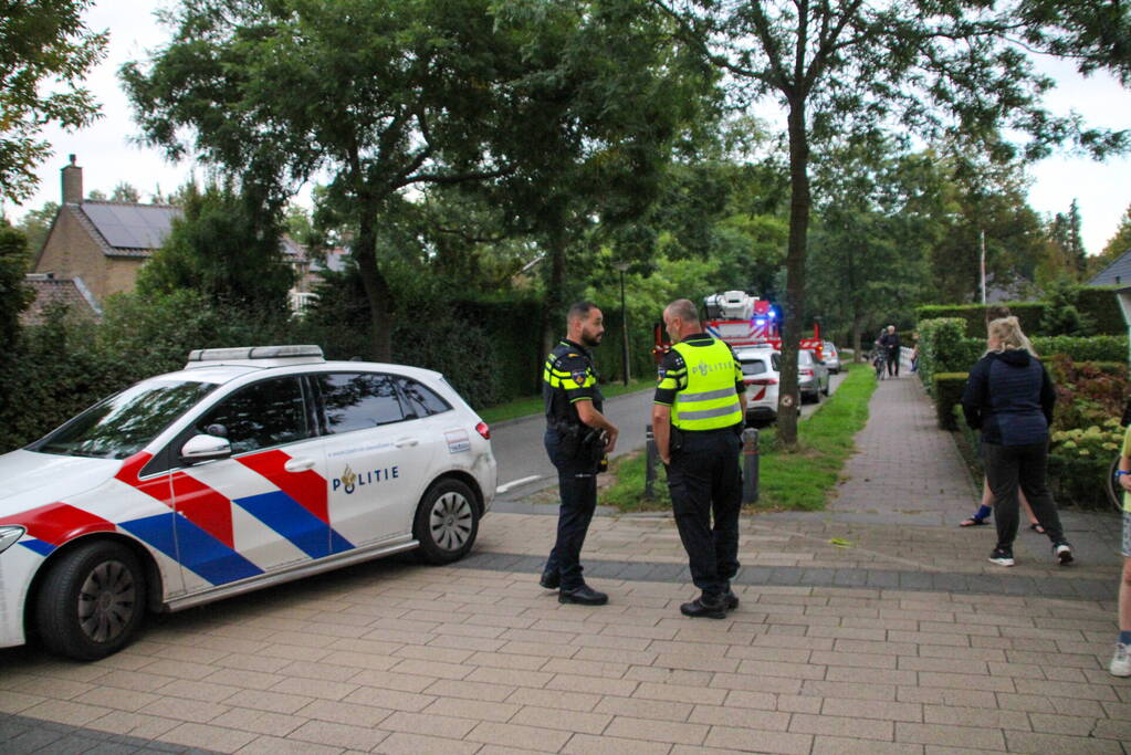 Brand in vrijstaand woonhuis