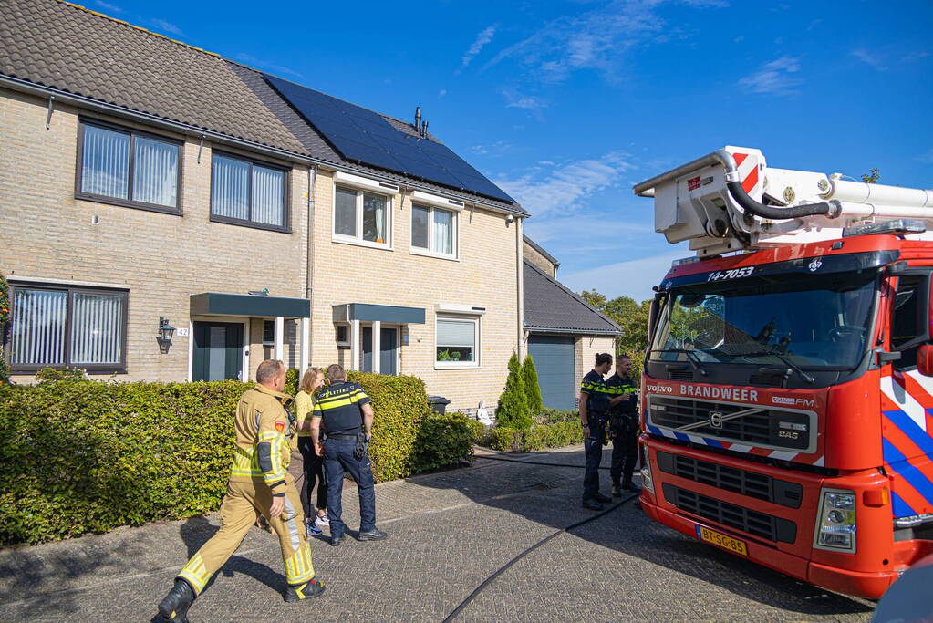 Brand in regelkast van zonnepanelen