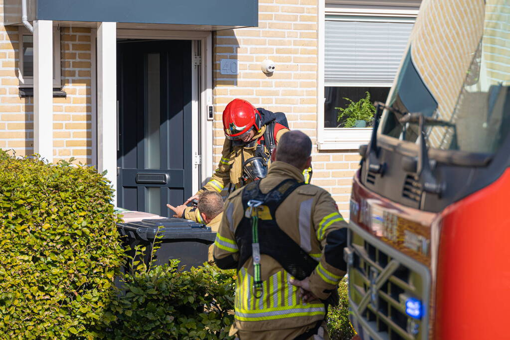Brand in regelkast van zonnepanelen