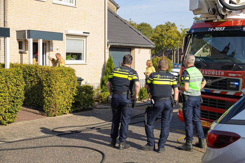 Brand in regelkast van zonnepanelen