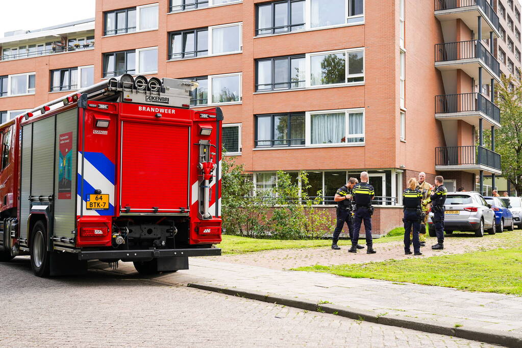 Gasleiding geraakt bij werkzaamheden
