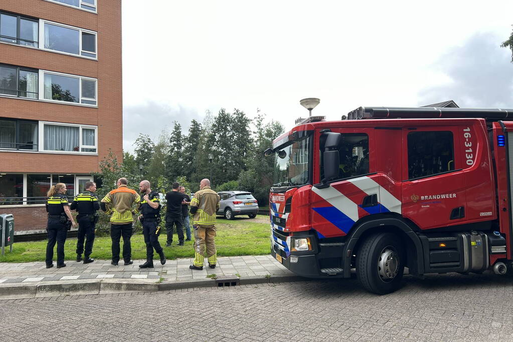 Gasleiding geraakt bij werkzaamheden