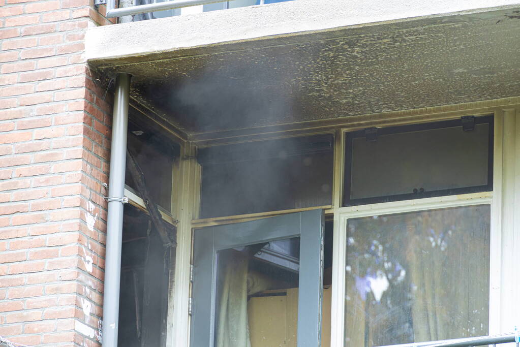 Flinke schade na brand in flatwoning