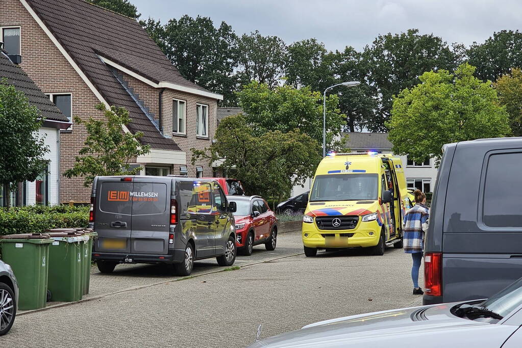 Veel hulpdiensten ingezet bij woning