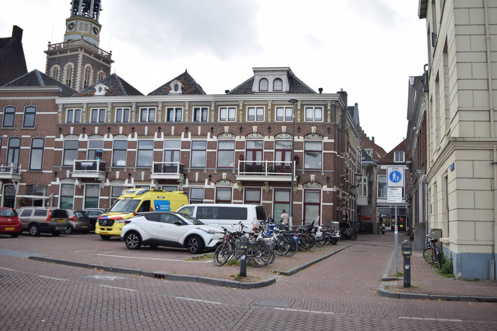 Fietser gecontroleerd na val