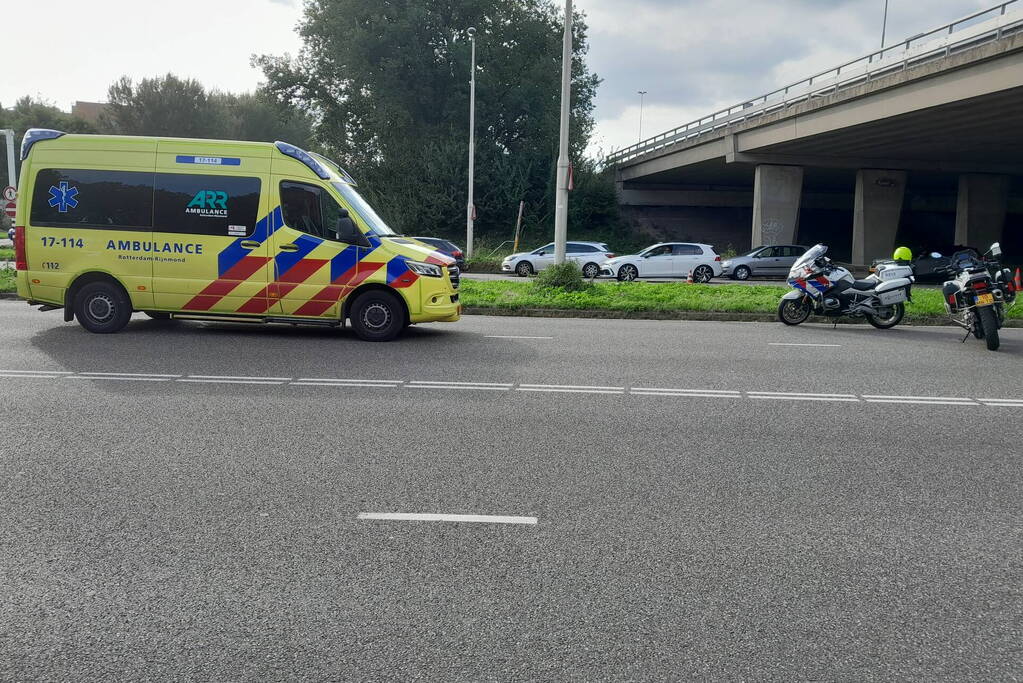 Drie voertuigen betrokken bij kettingbotsing