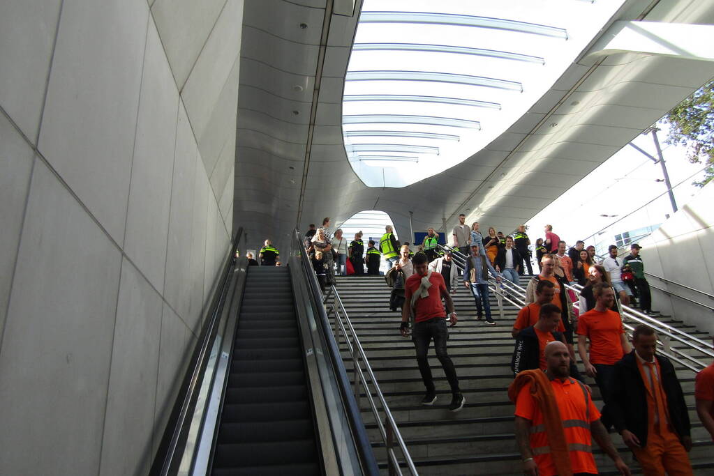 Veel politie-inzet voor Go Ahead supporters