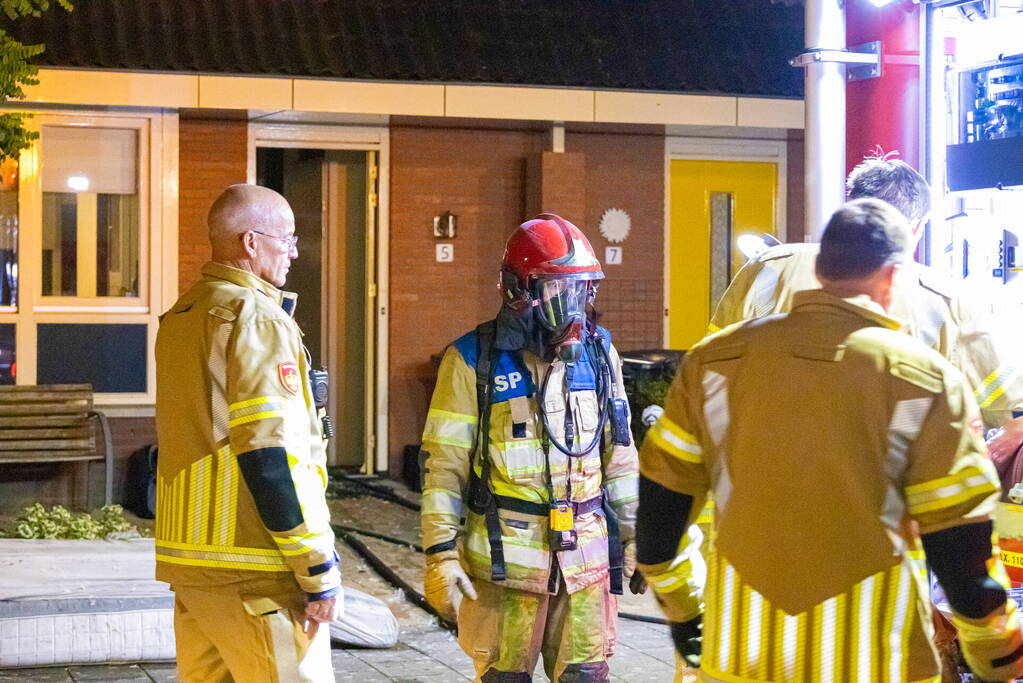 Brand in woning snel onder controle