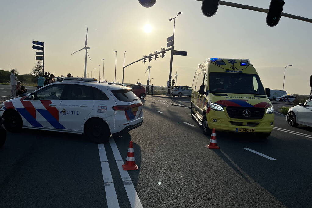 Voertuigen zwaar beschadigd door ongeval