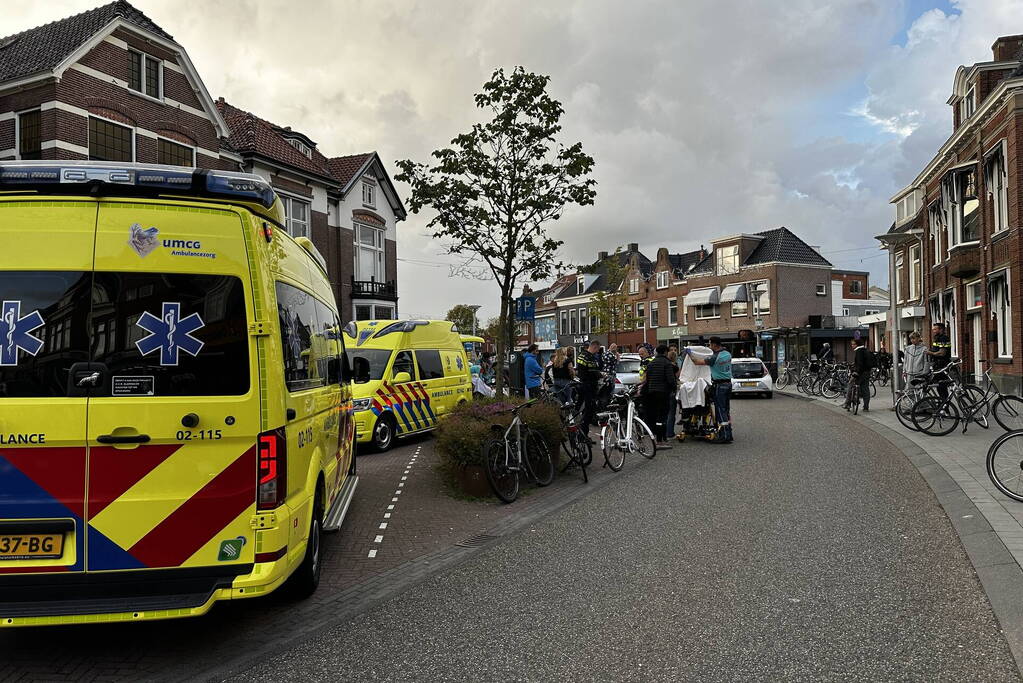 Meerdere gewonden bij aanrijding met fietsen