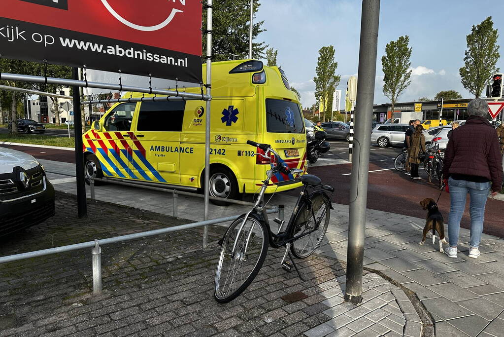 Fietser aangereden door automobilist