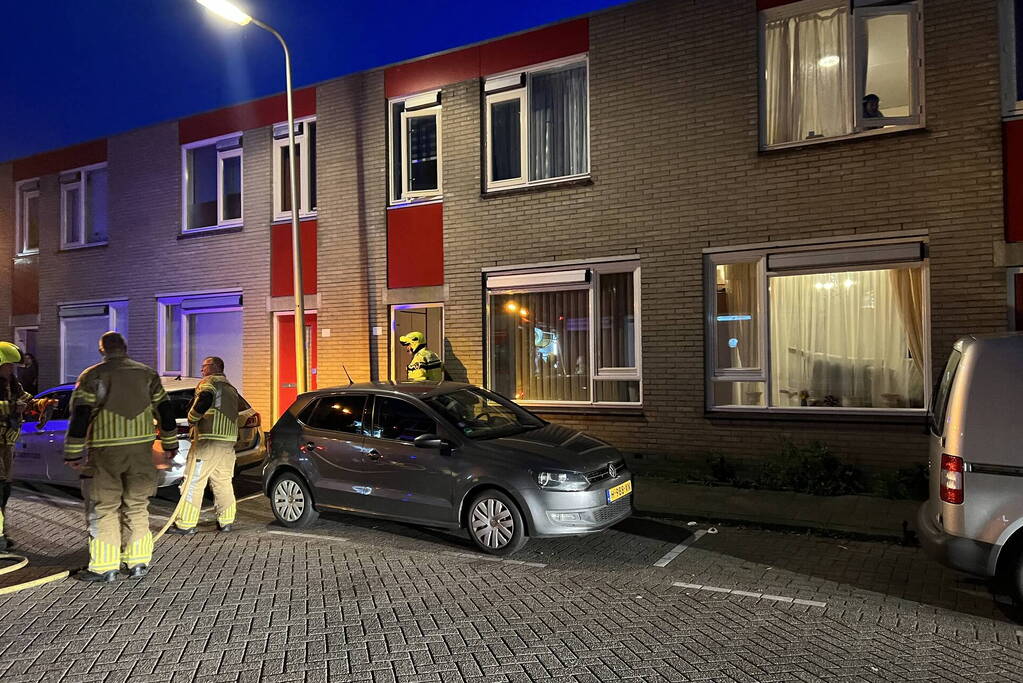 Brand bij woning snel onder controle