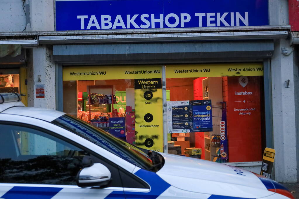Overval op tabakshop