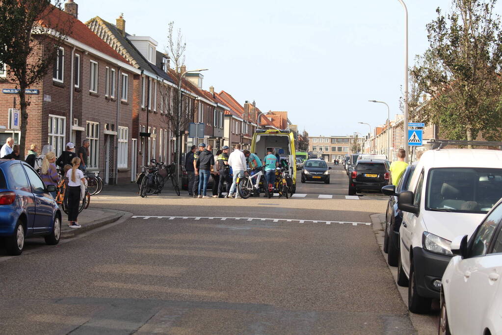 Gewonde nadat fietsers botsen