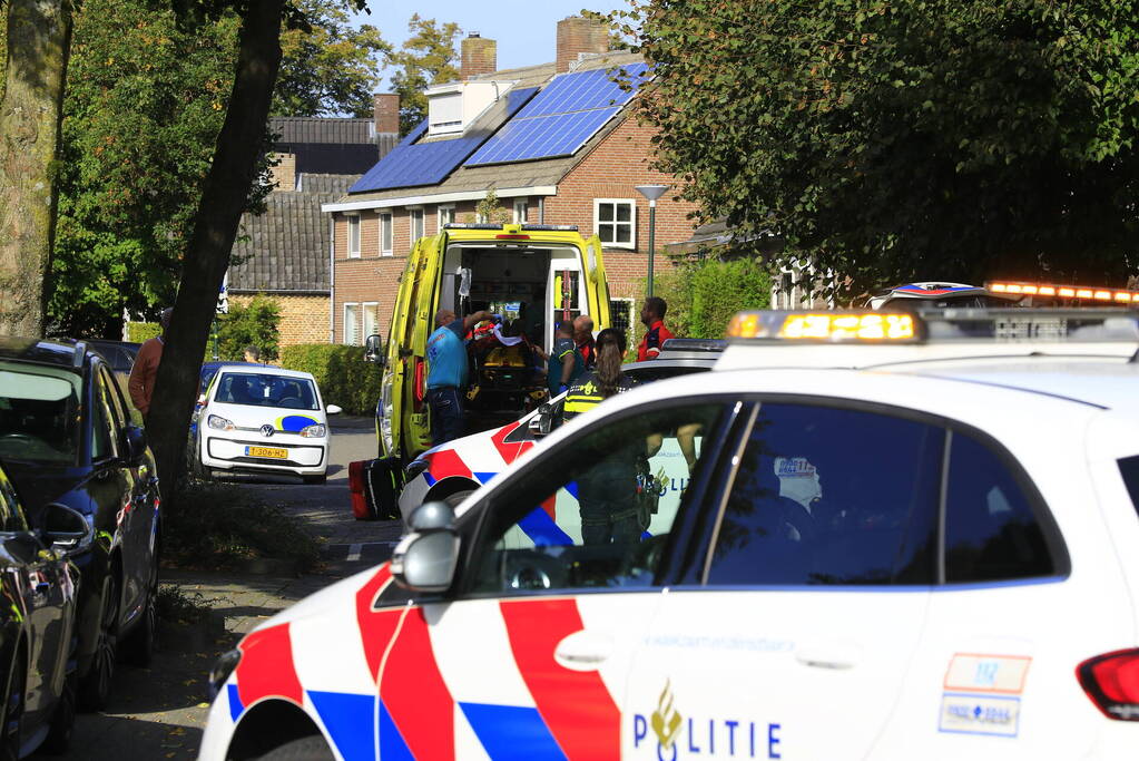 Fietser zwaargewond bij aanrijding