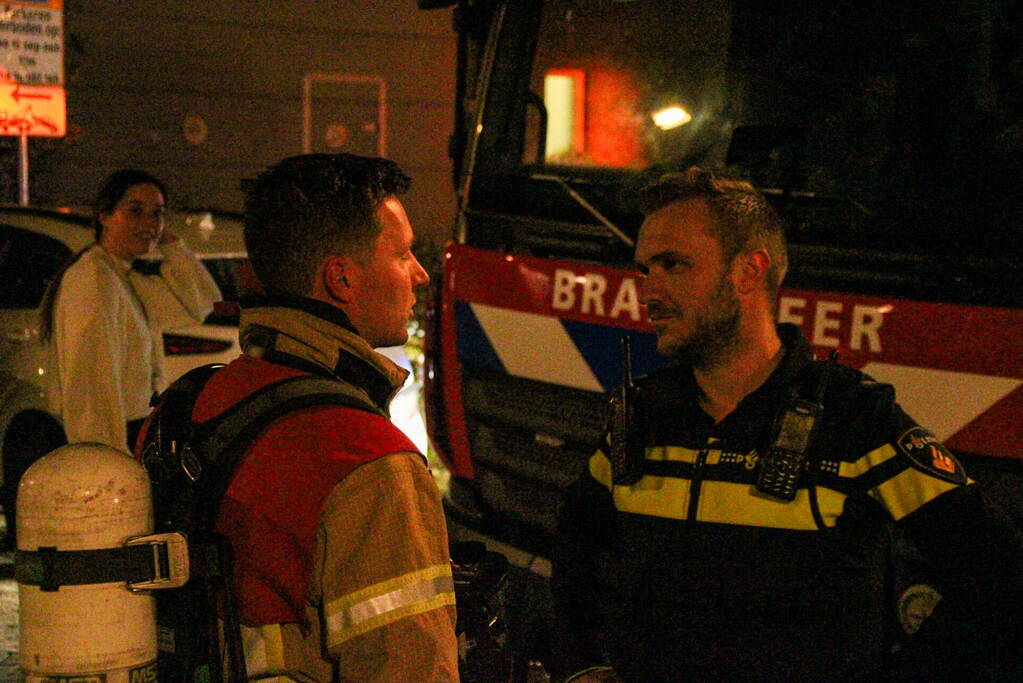 Brandweer ingezet voor melding gebouwbrand