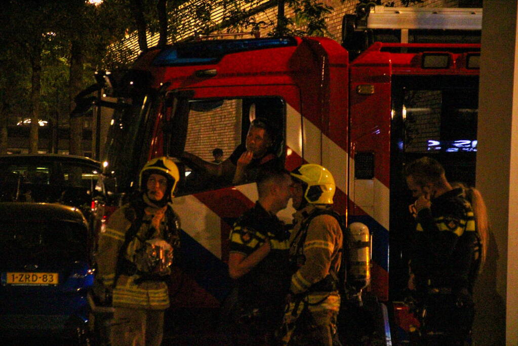 Brandweer ingezet voor melding gebouwbrand