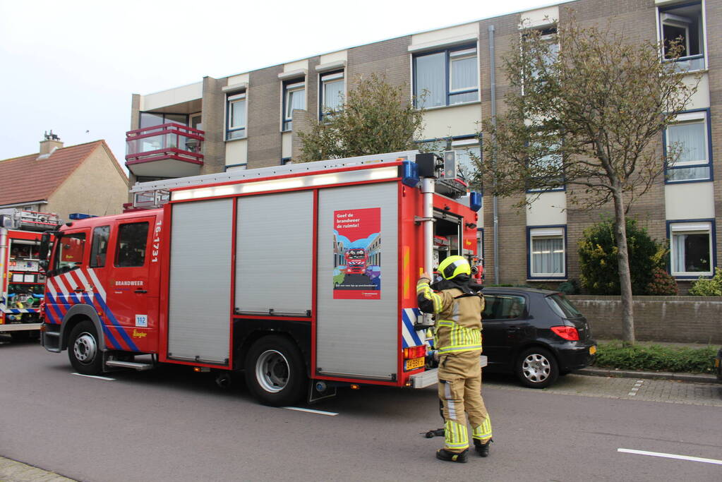 Pan op het vuur zorgt voor flinke rookontwikkeling