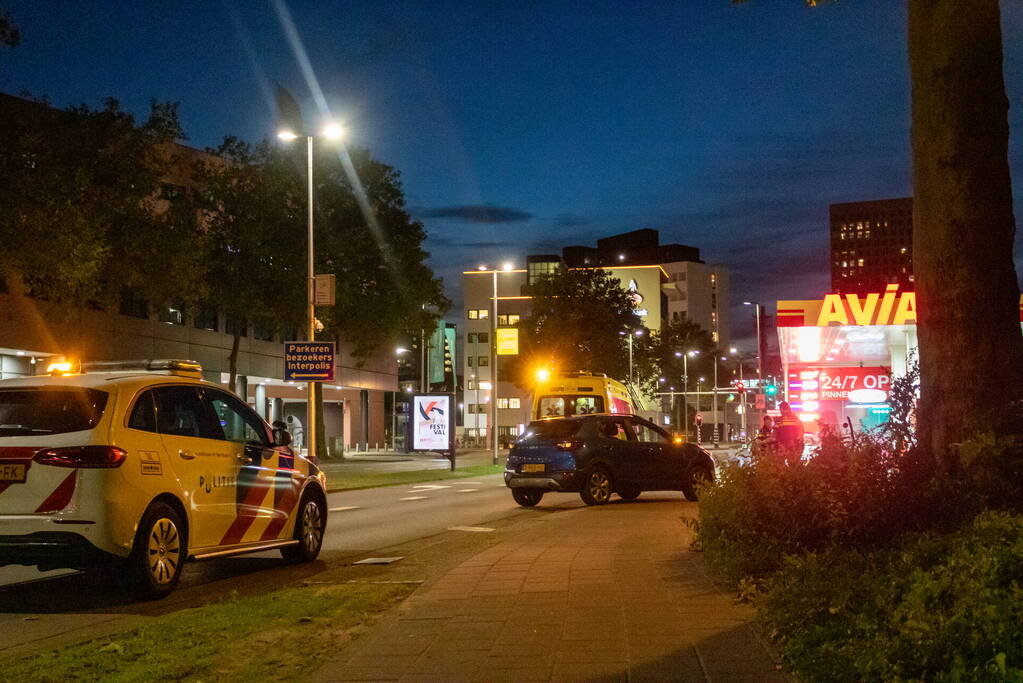 Scooterrijder gewond bij botsing met automobilist