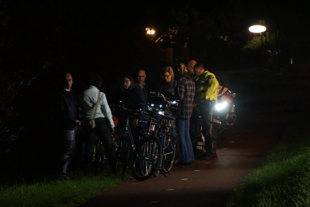 Persoon gewond na val met deelfiets