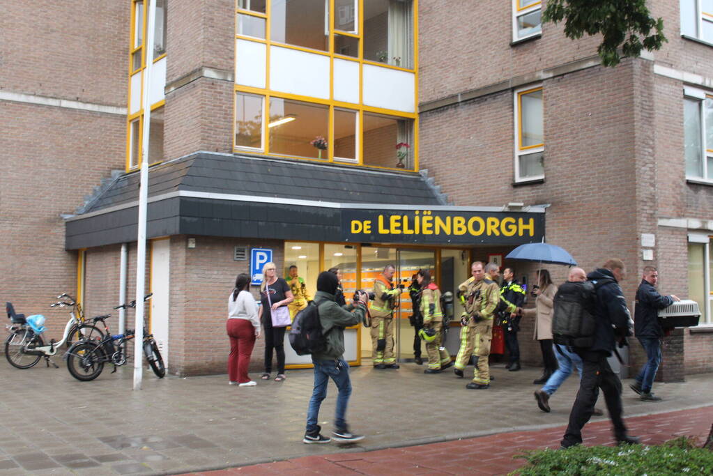 Wooncomplex voor ouderen ontruimd vanwege brand