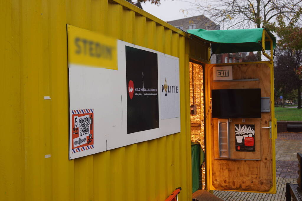 Levensechte hennepkwekerij in centrum