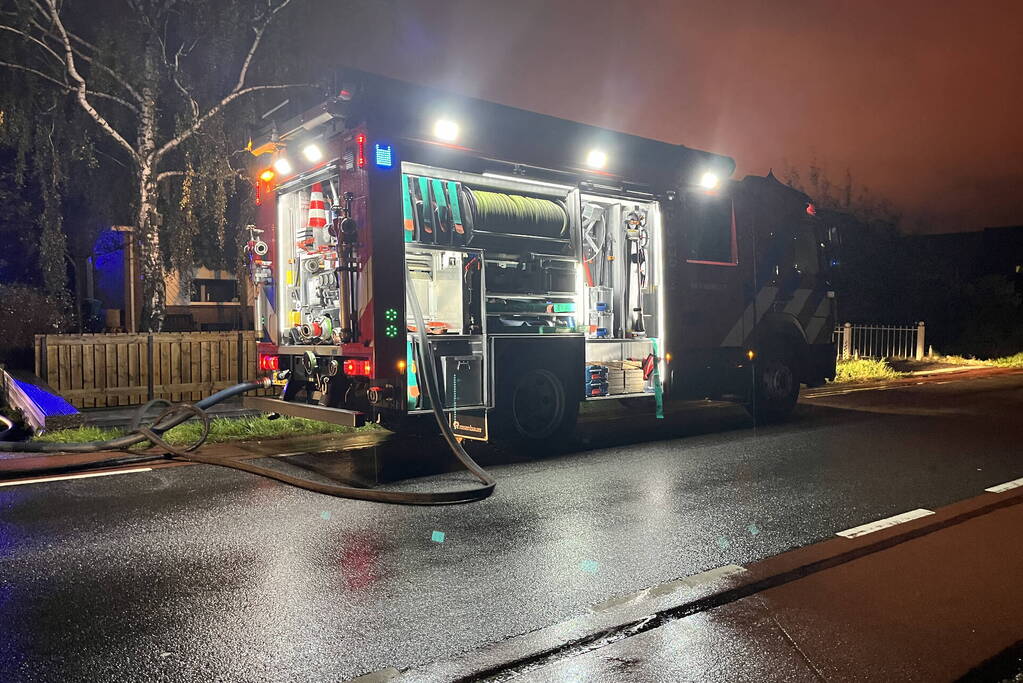 Zeer grote brand in een loods