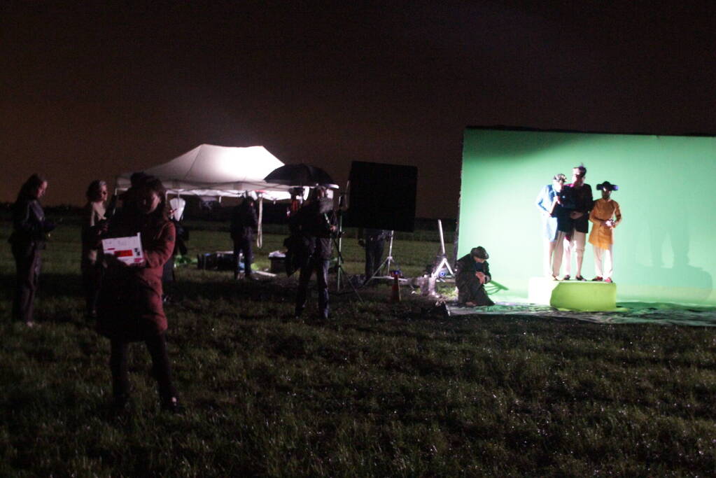 Filmopnames voor nieuwe kerstfilm