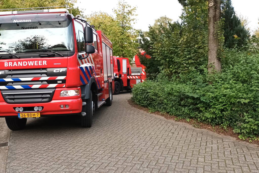 Brand in schoorsteen snel onder controle