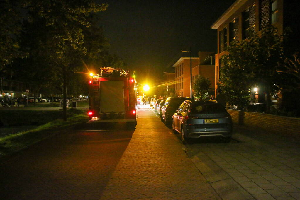 Brandweer dooft schoorsteenbrand