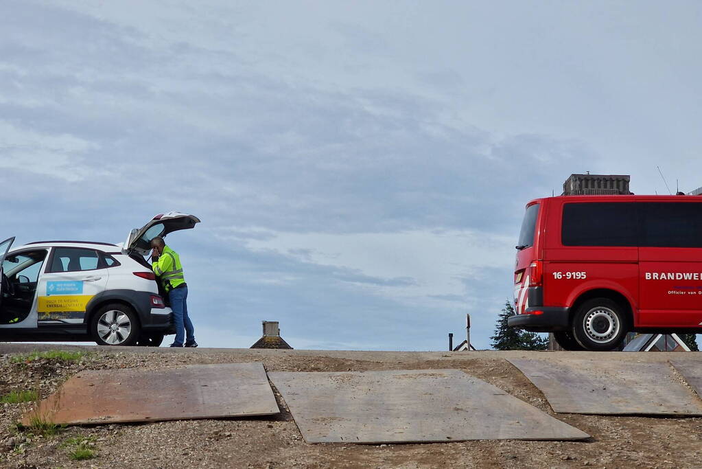 Brandweer ingezet voor gaslekkage