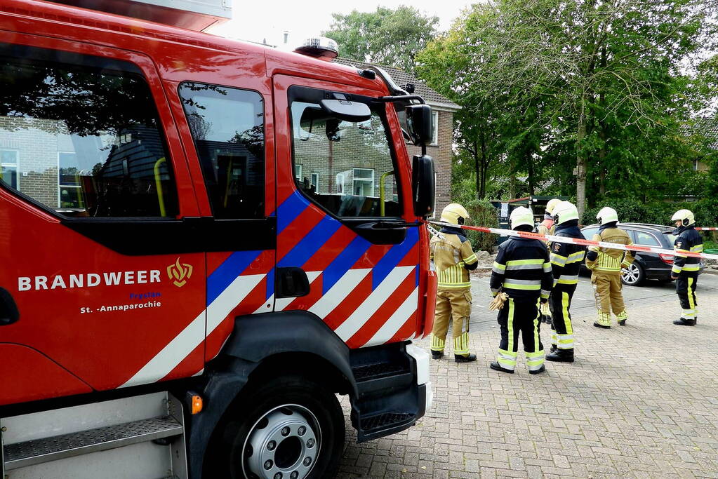 Gaslekkage door werkzaamheden