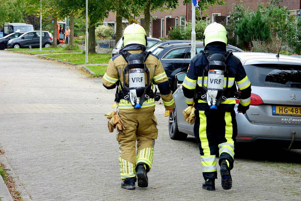 Gaslekkage door werkzaamheden
