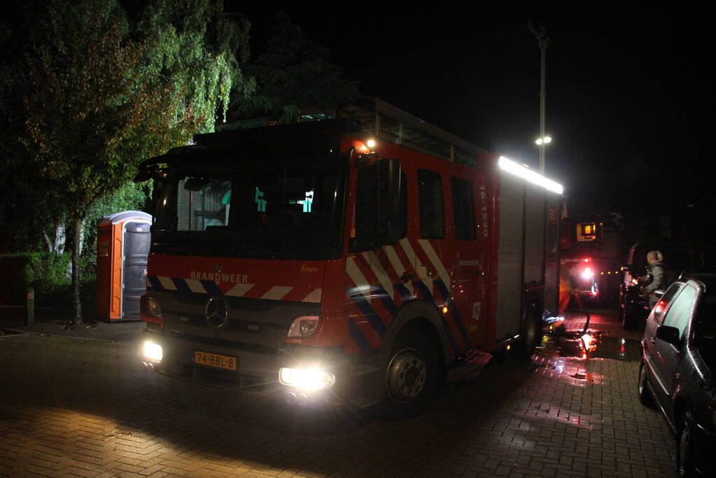 Schoorsteenbrand snel onder controle