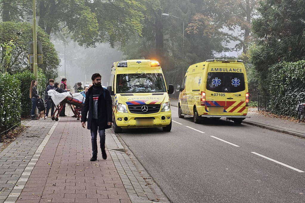Fietser gewond na harde val