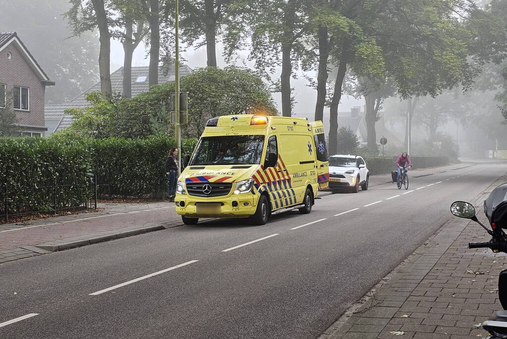 Fietser gewond na harde val