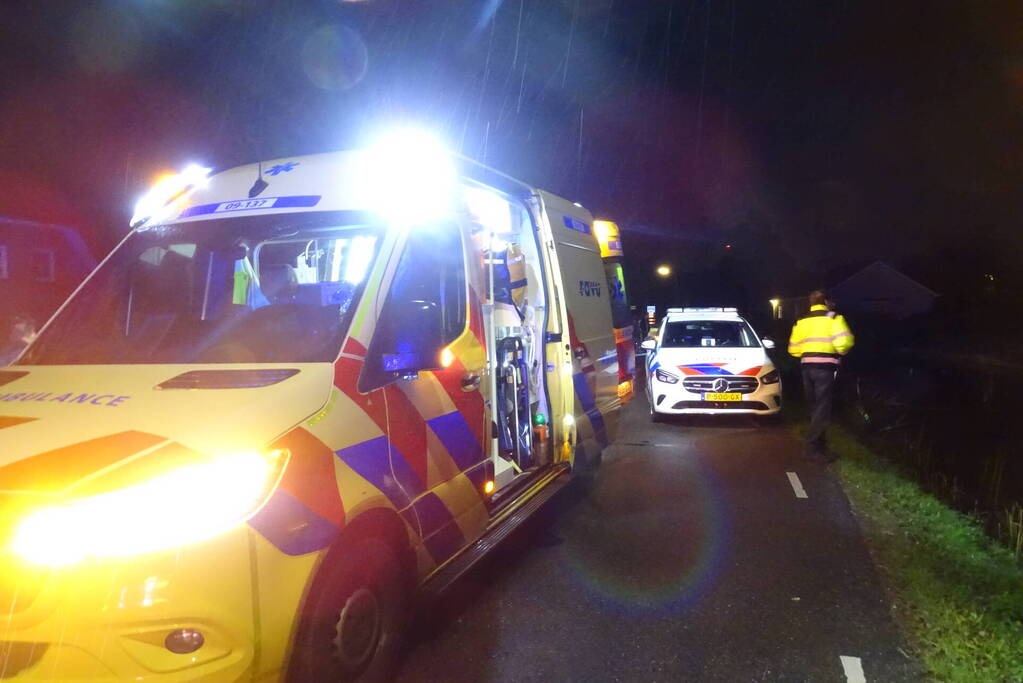 Scooterrijder gewond bij botsing