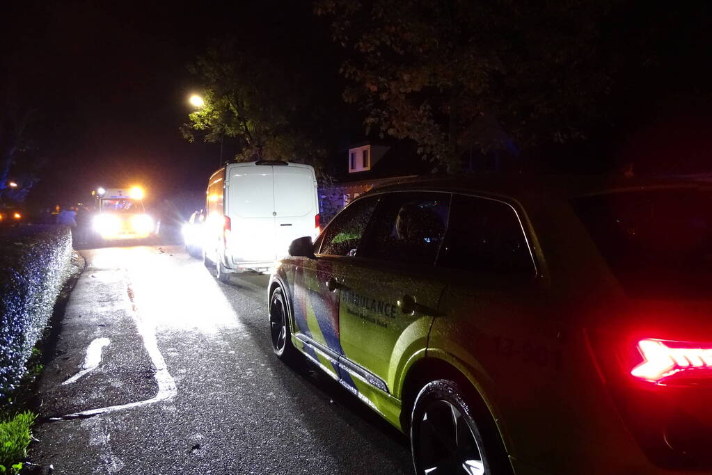 Scooterrijder gewond bij botsing