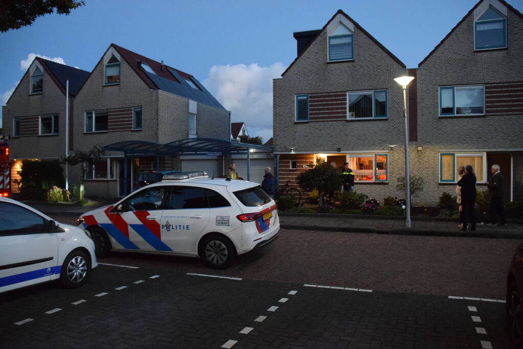 Gasfles ontploft in woning