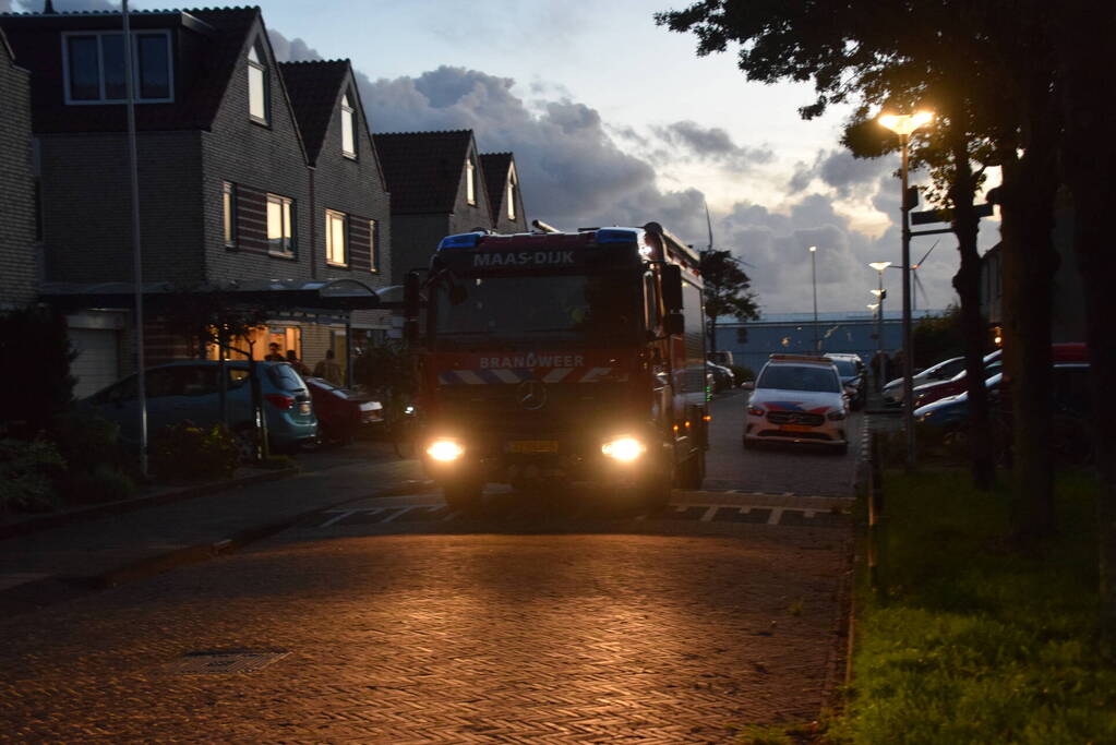 Gasfles ontploft in woning