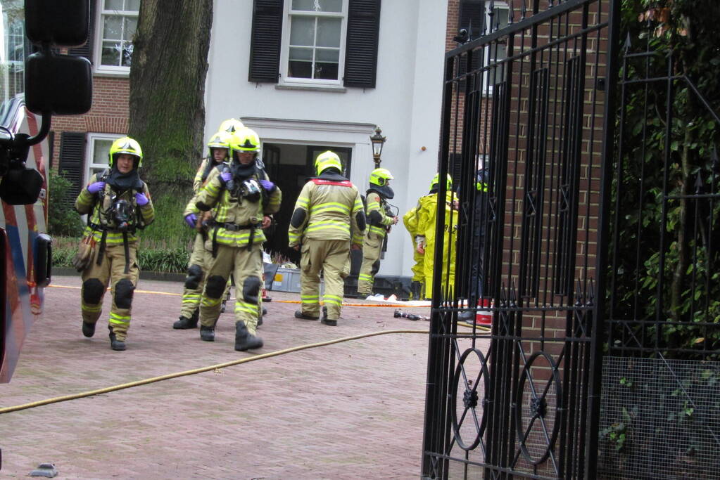 Brandweer ingezet voor incident met gevaarlijke stoffen