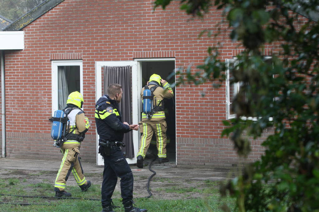 Brand in gebouw van scouting