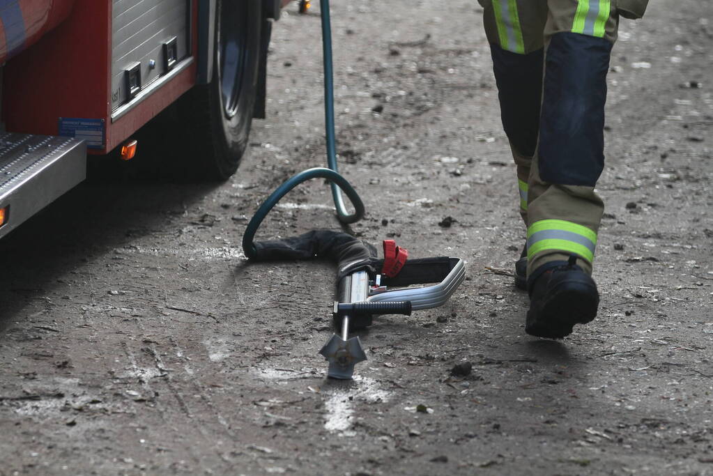 Brand in gebouw van scouting