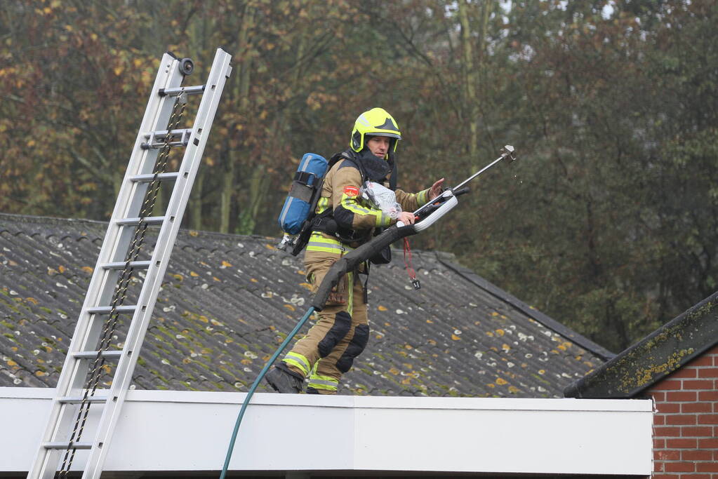 Brand in gebouw van scouting