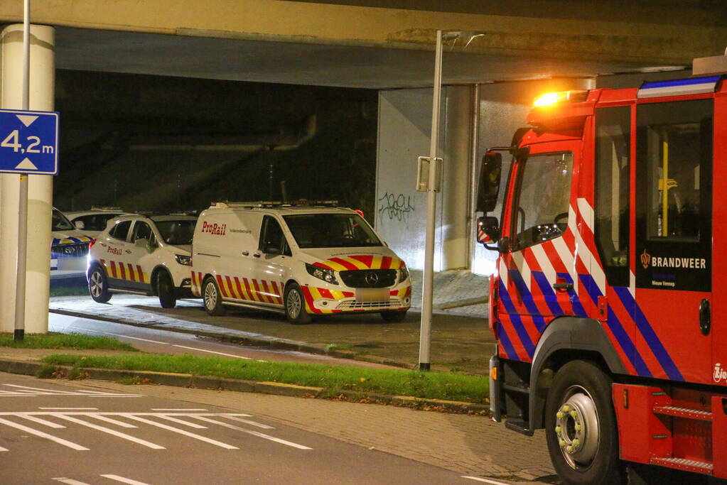 Treinverkeer vertraagd na aanrijding
