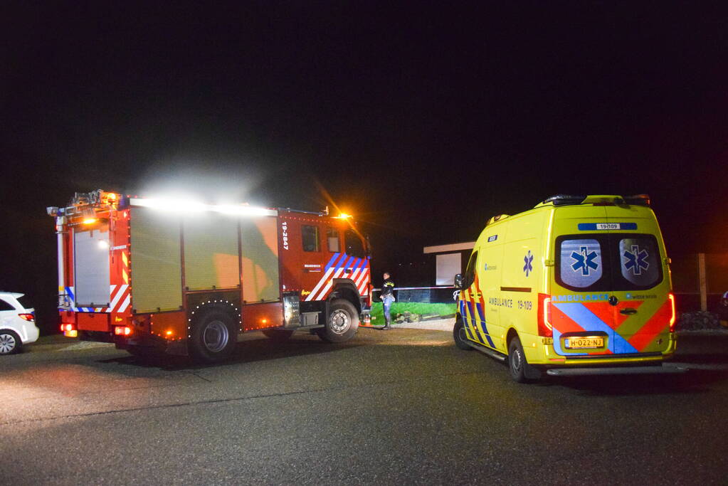 Handhavers onwel door flinke gaslekkage