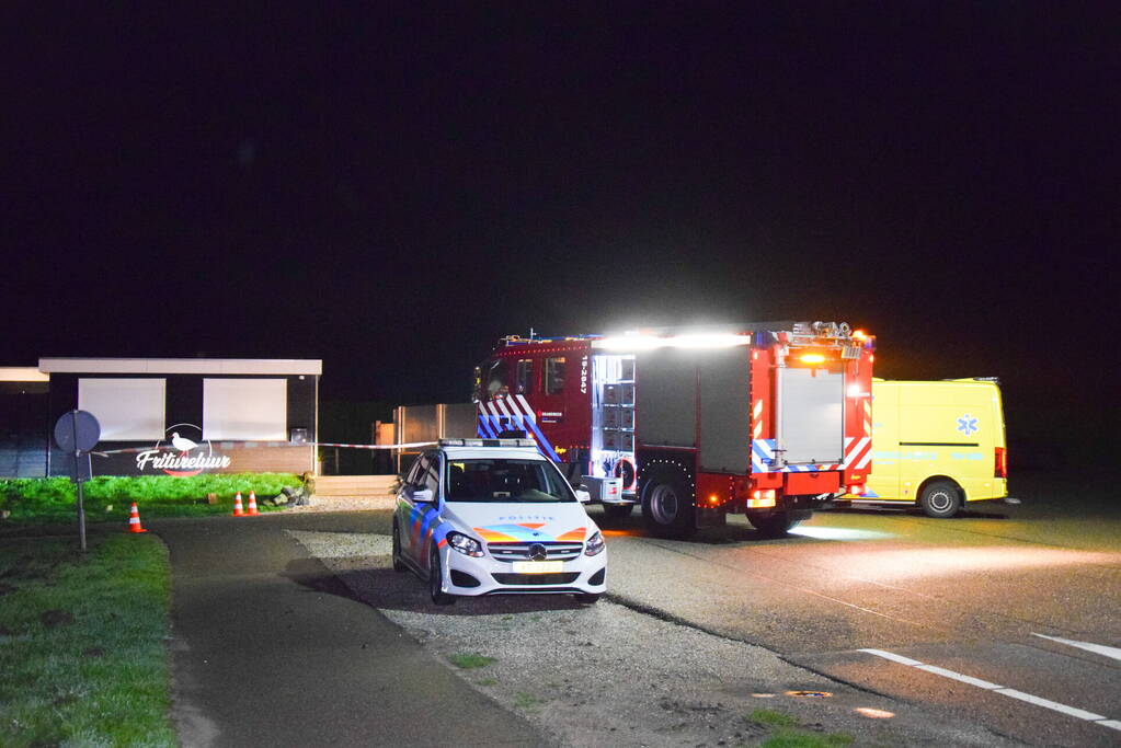 Handhavers onwel door flinke gaslekkage